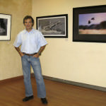 Valentino e 3 delle sue opere, nella mostra in Namibia