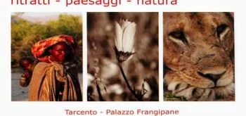 Emozioni Africane 7 Inserto pubblicitario della mostra fotografica di tarcento